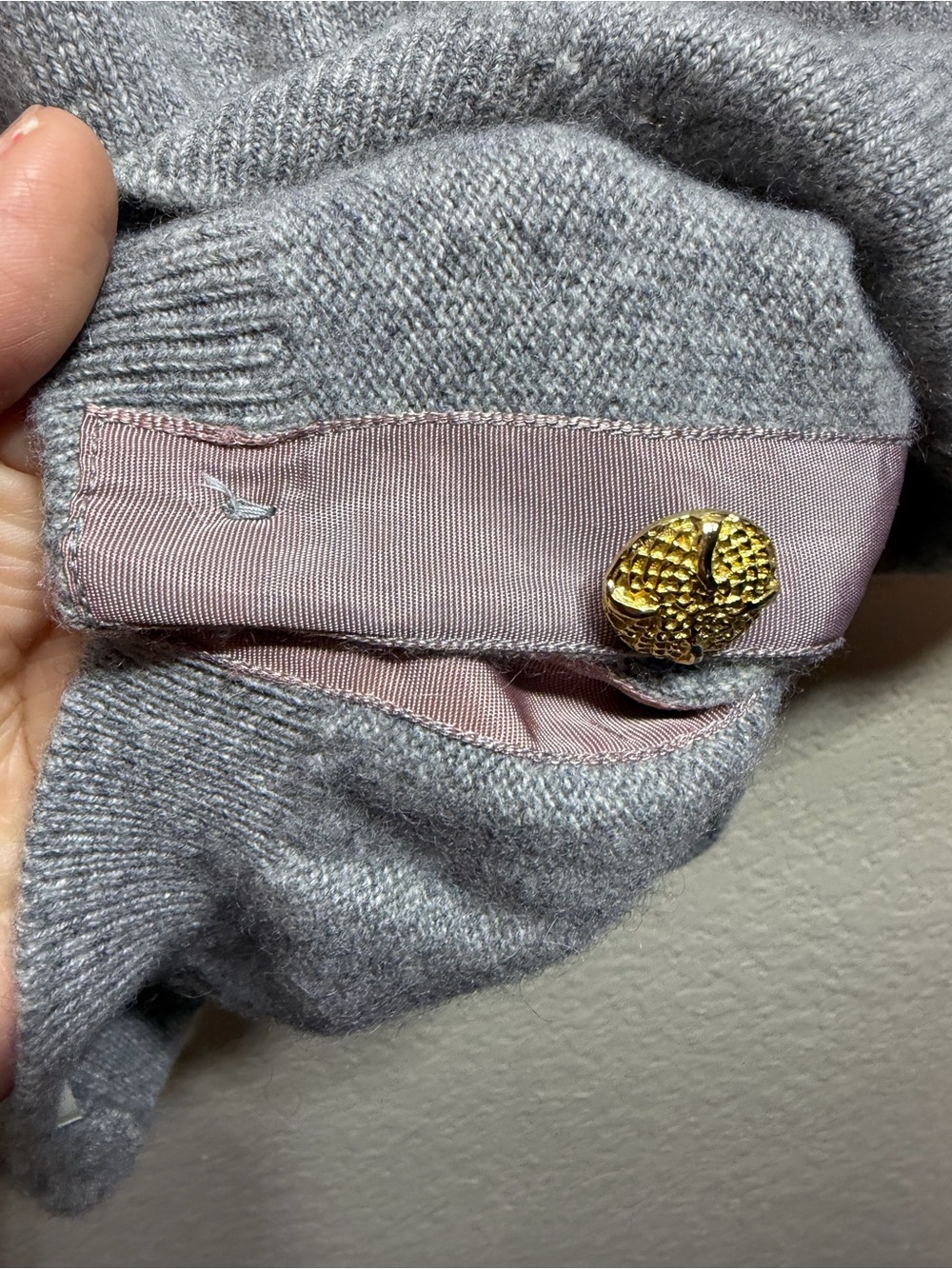 VTG‎ 60’s Ballantyne Scotland Cashmere Cardigan S Accent Button Classic Timeless - Picture 4 of 8